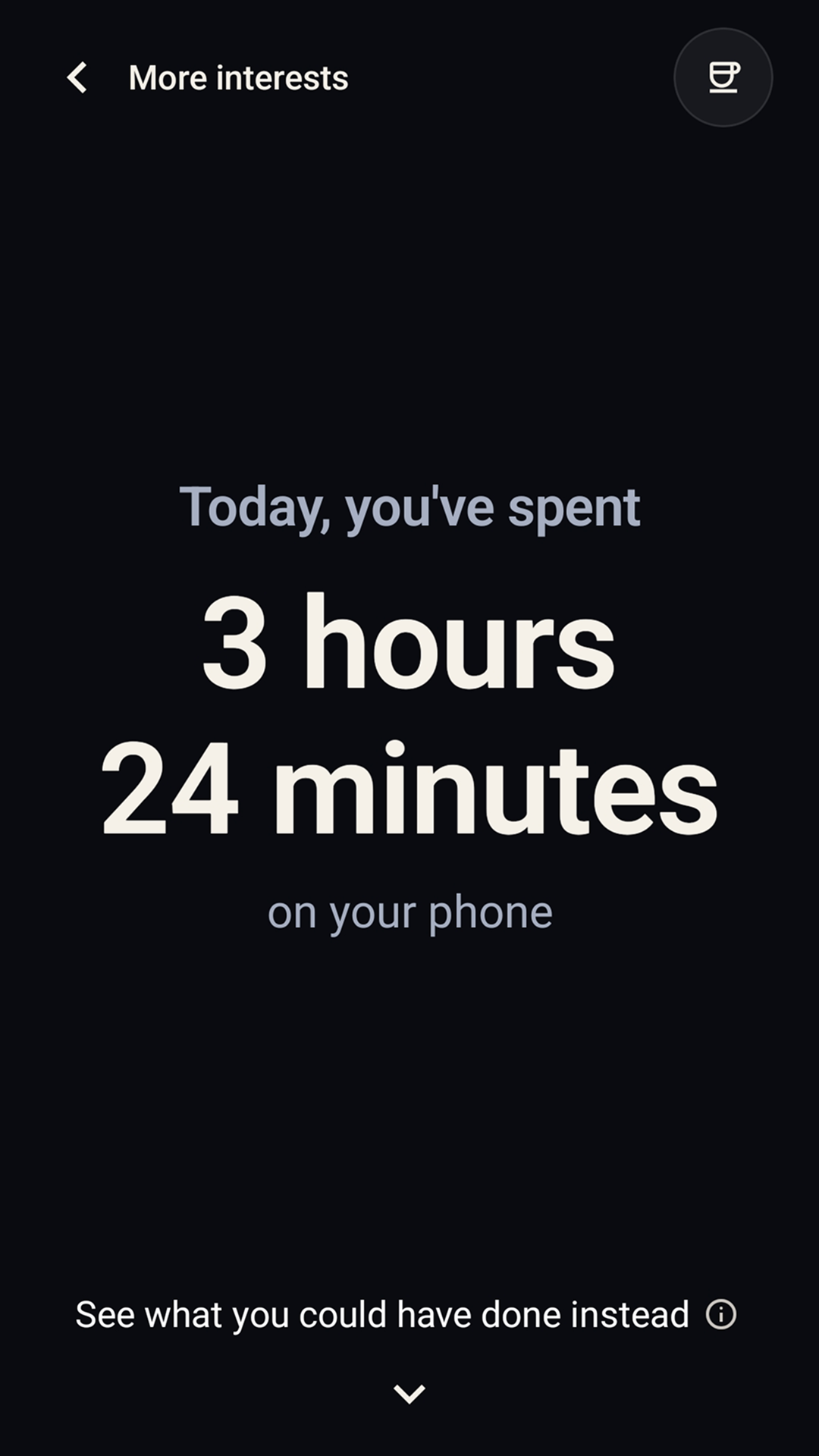 Instead home screen preview